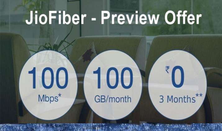 लीक हुआ Reliance Jio का ब्रॉडबैंड प्लान, 3 महीने के लिए मुफ्त होगा 100mbps की स्पीड से 100GB डाटा लीक हुआ Reliance Jio का ब्रॉडबैंड प्लान, 3 महीने के लिए मुफ्त होगा 100mbps की स्पीड से 100GB डाटा- IndiaTV Paisa