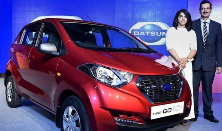 Datsun ने भारतीय बाजार में उतारी 1000 सीसी वाली रेडी गो, 1 लीटर पेट्रोल में चलेगी 22.5 किमी Datsun ने भारतीय बाजार में उतारी 1000 सीसी वाली रेडी गो, 1 लीटर पेट्रोल में चलेगी 22.5 किमी- IndiaTV Paisa