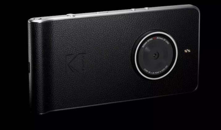 Kodak ने लॉन्च किया Kodak Ektra स्मार्टफोन, 21MP के रियर और 13MP फ्रंट कैमरे से है लैस Kodak ने लॉन्च किया Kodak Ektra स्मार्टफोन, 21MP के रियर और 13MP फ्रंट कैमरे से है लैस- IndiaTV Paisa