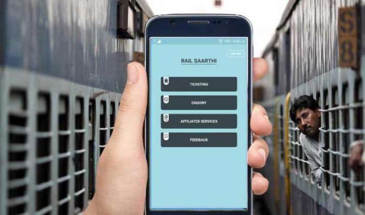 रेल मंत्री सुरेश प्रभु ने लॉन्च की Rail SAARTHI एप, रेल और हवाई टिकट बुकिंग के साथ खाना भी ऑर्डर कर सकेंगे यात्री रेल मंत्री सुरेश प्रभु ने लॉन्च की Rail SAARTHI एप, रेल और हवाई टिकट बुकिंग के साथ खाना भी ऑर्डर कर सकेंगे यात्री- India TV Paisa