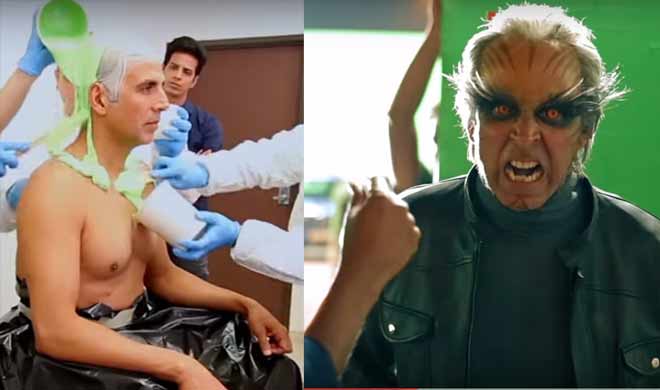 akshay kumar rajinikanth 2.0 robot 2 film akshay kumar rajinikanth 2.0 robot 2 film- India TV