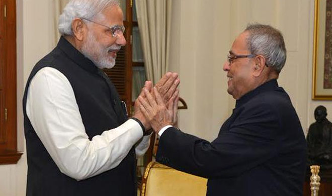 pm modi and pranab mukherjee pm modi and pranab mukherjee- India TV