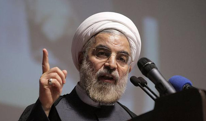 iran President Hassan Rouhani warned America on oath iran President Hassan Rouhani warned America on oath- India TV