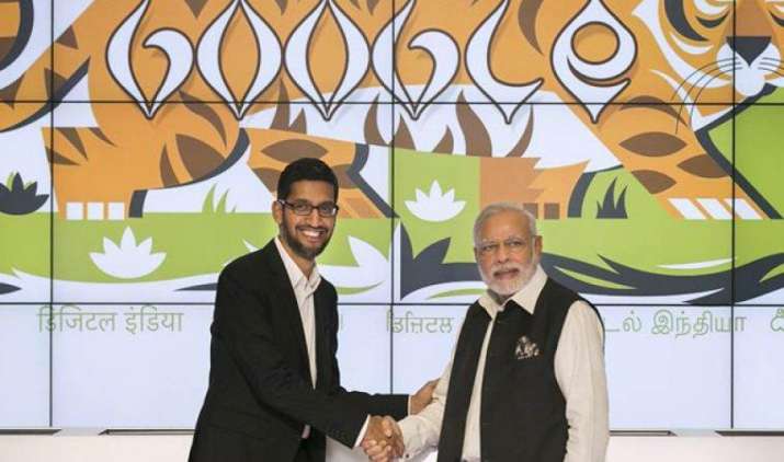 Google की मोबाइल भुगतान सर्विस ‘TEZ’ सोमवार से होगी शुरू, वित्त मंत्री अरुण जेटली करेंगे लॉन्च Google की मोबाइल भुगतान सर्विस ‘TEZ’ सोमवार से होगी शुरू, वित्त मंत्री अरुण जेटली करेंगे लॉन्च- IndiaTV Paisa