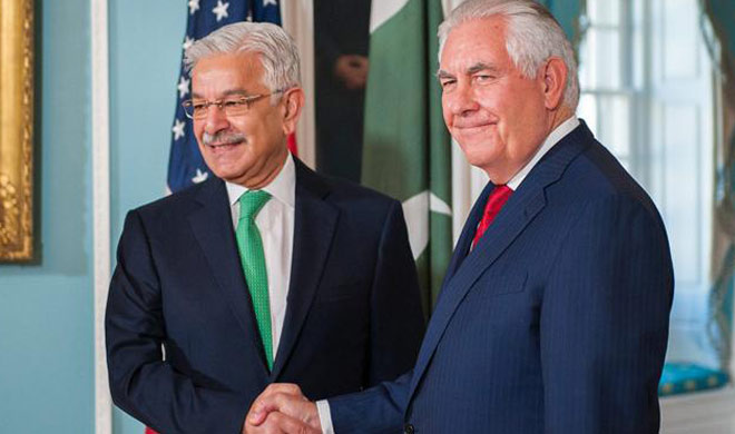 Discussion on several issues between Khwaja Asif and US... Discussion on several issues between Khwaja Asif and US...- India TV