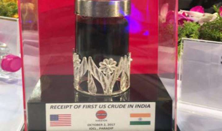 अमेरिका से आया 16 लाख बैरल कच्चे तेल का दिवाली गिफ्ट, पारादीप बंदरगाह पर हुई डिलिवरी अमेरिका से आया 16 लाख बैरल कच्चे तेल का दिवाली गिफ्ट, पारादीप बंदरगाह पर हुई डिलिवरी- India TV Paisa