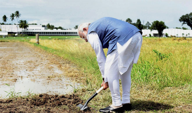Narendra Modi in Los Banos | PTI Photo Narendra Modi in Los Banos | PTI Photo- India TV