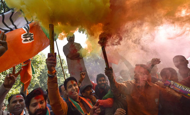 bjp supporters bjp supporters- India TV
