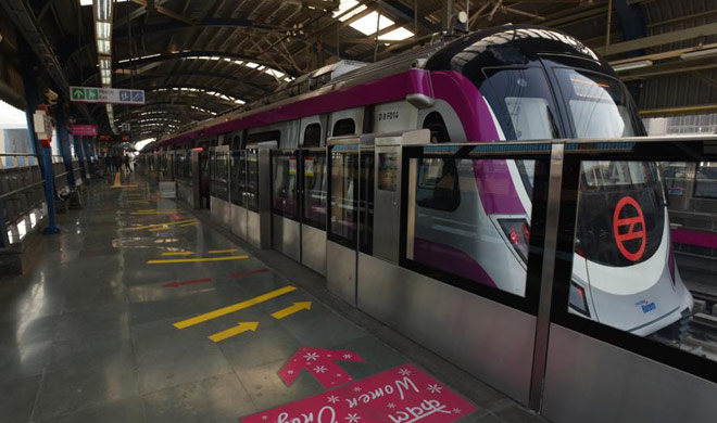 delhi metro magenta line delhi metro magenta line- India TV