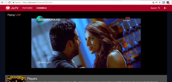 Jio TV Web Version Jio TV Web Version- India TV Paisa