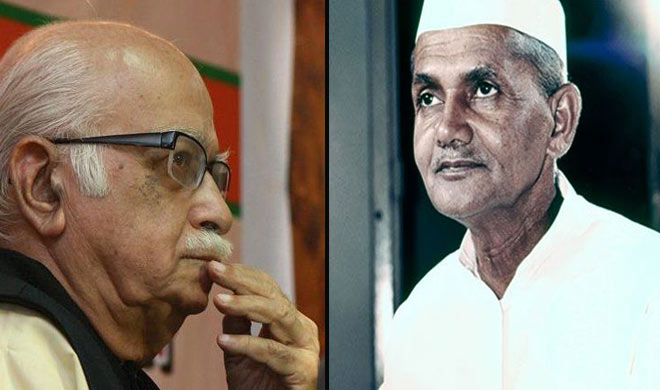 lk advani and lal bahadur shastri lk advani and lal bahadur shastri- India TV