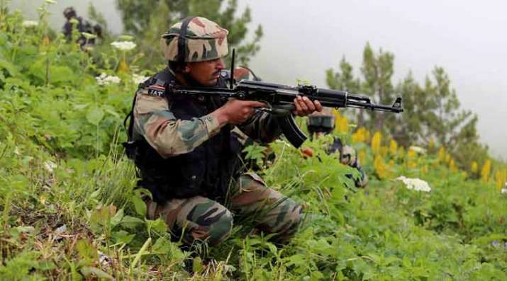 JK firing JK firing- India TV