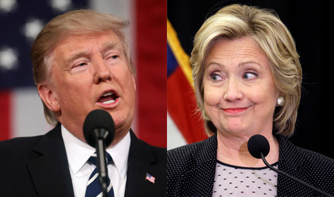 Donald Trump and Hillary Clinton | AP Photo Donald Trump and Hillary Clinton | AP Photo- India TV