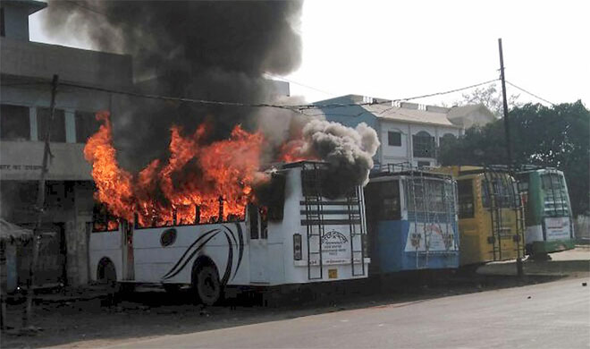Kasganj Violence | PTI Photo Kasganj Violence | PTI Photo- India TV