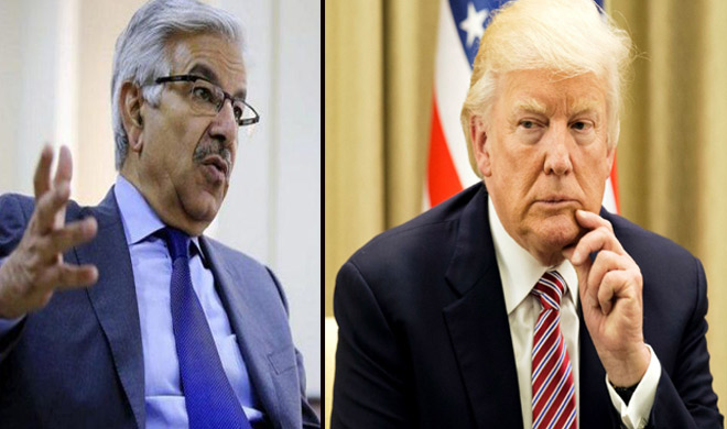 khawaja asif and donald trump khawaja asif and donald trump- India TV