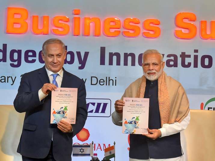 PM Modi With Benjamin Netanyahu PM Modi With Benjamin Netanyahu- India TV Paisa