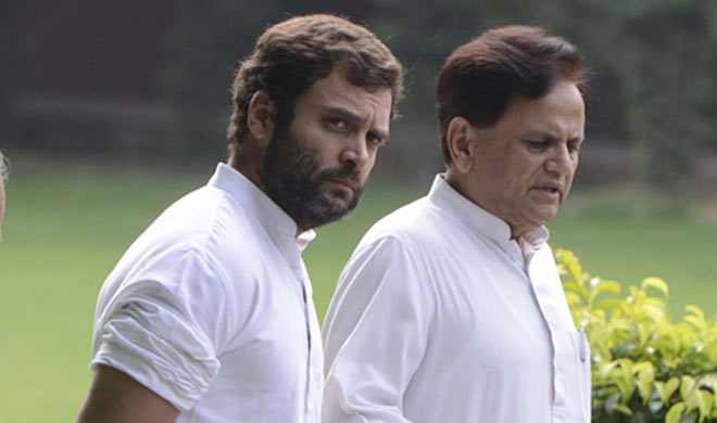 rahul gandhi and ahmed patel rahul gandhi and ahmed patel- India TV
