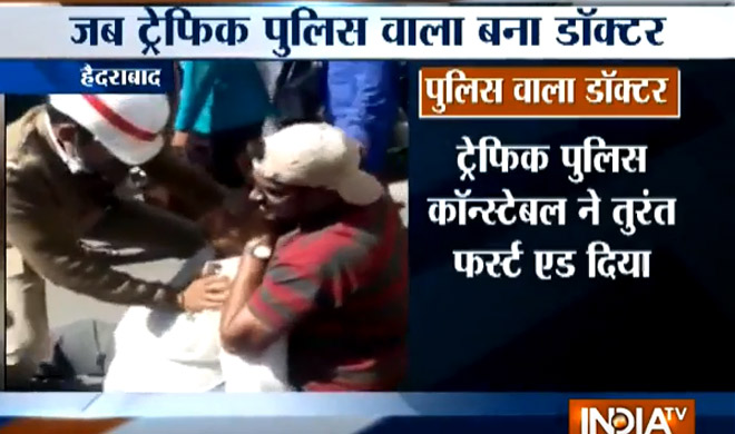 traffic police traffic police- India TV