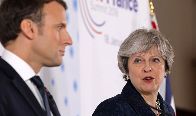 Teresa and Emmanuel agreed on a new border security... Teresa and Emmanuel agreed on a new border security...- India TV