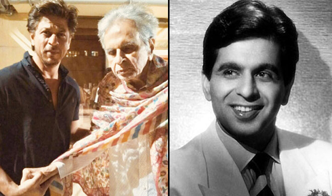 Shah Rukh Khan Dilip Kumar Shah Rukh Khan Dilip Kumar- India TV