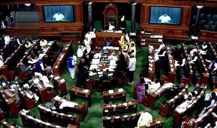 Lok-Sabha-Adjourned-for-a-Month-long Recess Lok-Sabha-Adjourned-for-a-Month-long Recess- Khabar IndiaTV