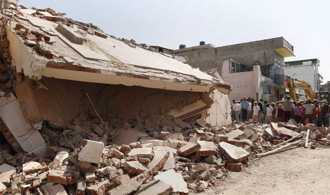 Ajmer cylinder explosion | PTI Photo Ajmer cylinder explosion | PTI Photo- India TV