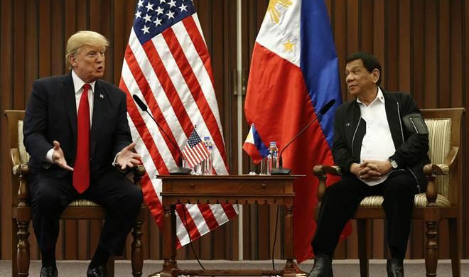 Donald Trump and Rodrigo Duterte | AP Photo Donald Trump and Rodrigo Duterte | AP Photo- India TV