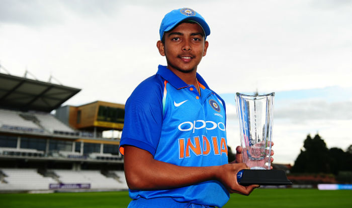 Prithvi shaw Prithvi shaw- India TV