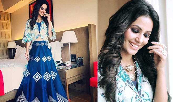 hina khan lakme fashion week 2018 hina khan lakme fashion week 2018- India TV