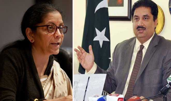 nirmala sitharaman and khurram dastgir nirmala sitharaman and khurram dastgir- Khabar IndiaTV