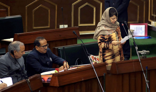 mehbooba mufti mehbooba mufti- Khabar IndiaTV