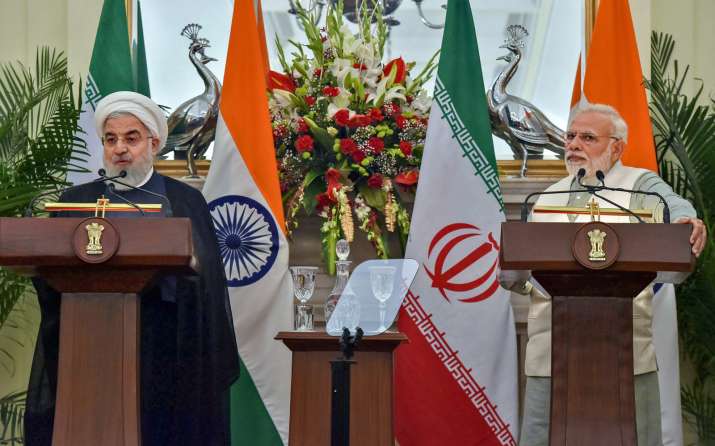 PM Narendra Modi with President of Iran Hassan Ruhani PM Narendra Modi with President of Iran Hassan Ruhani- India TV Paisa