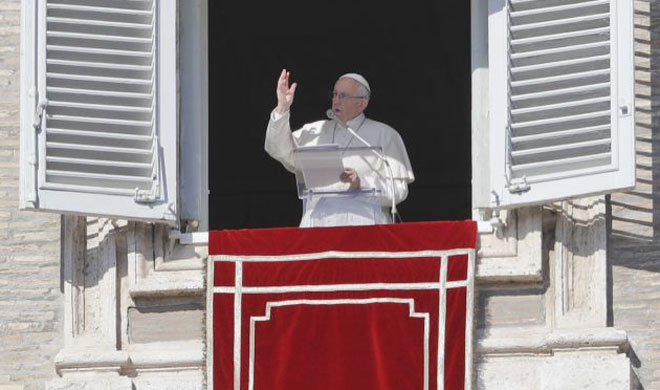 Pope Francis demands immediate end to 'inhuman' violence in Syria | AP Photo Pope Francis demands immediate end to 'inhuman' violence in Syria | AP Photo- India TV