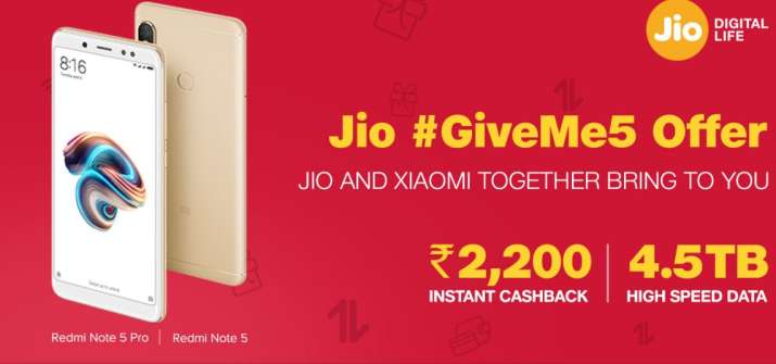 cashback on Redmi Note 5 cashback on Redmi Note 5- India TV Paisa