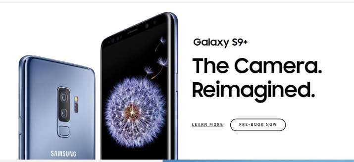 Book Samsung Galaxy S9 Book Samsung Galaxy S9- India TV Paisa