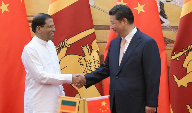 Sri Lankan President Maithripala Sirisena and Chinese President Xi Jinping | AP Photo Sri Lankan President Maithripala Sirisena and Chinese President Xi Jinping | AP Photo- India TV