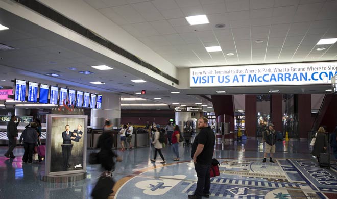 Marriage license kiosk opens up at Vegas airport in time... Marriage license kiosk opens up at Vegas airport in time...- India TV