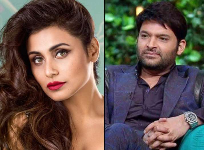 Kapil Sharma Rani Mukherji Kapil Sharma Rani Mukherji- India TV