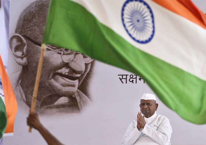 Anna Hazare Hunger strike, Ramleela maidan Anna Hazare Hunger strike, Ramleela maidan- India TV