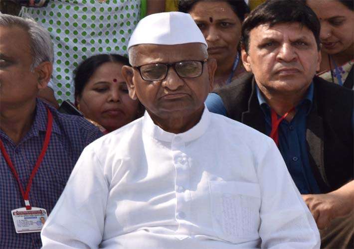 Anna Hazare, hunger strike, ramleela maidan Anna Hazare, hunger strike, ramleela maidan- India TV