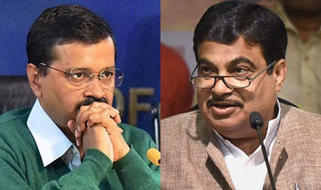 Arvind Kejriwal and Nitin Gadkari | PTI Arvind Kejriwal and Nitin Gadkari | PTI- India TV