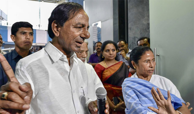 Chandrashekhar Rao and Mamata Banerjee | PTI Photo Chandrashekhar Rao and Mamata Banerjee | PTI Photo- India TV