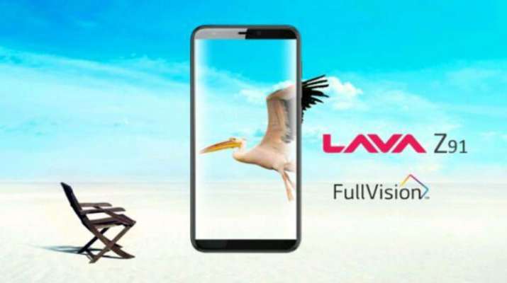 Lava Z91 with 5.7-inch HD+ display and face unlock launched in India Lava Z91 with 5.7-inch HD+ display and face unlock launched in India- India TV