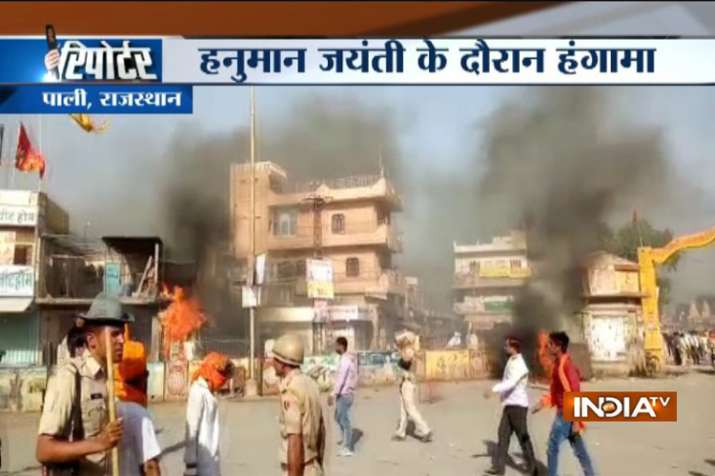 Pali violence Pali violence- India TV