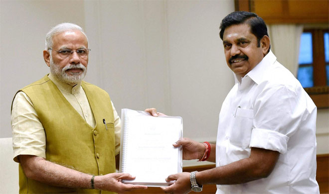 Prime Minister Narendra Modi and Tamil Nadu CM Palanisamy | PTI Photo Prime Minister Narendra Modi and Tamil Nadu CM Palanisamy | PTI Photo- India TV