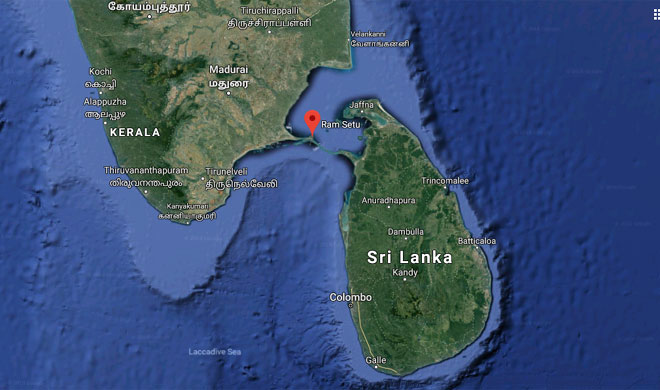 Ram Sethu | Via Google Maps Ram Sethu | Via Google Maps- India TV