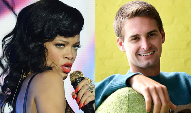 Rihanna and Evan Spiegel | AP Photo Rihanna and Evan Spiegel | AP Photo- Khabar IndiaTV