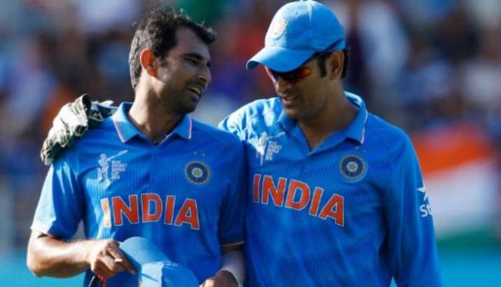 Shami, Dhoni Shami, Dhoni- India TV