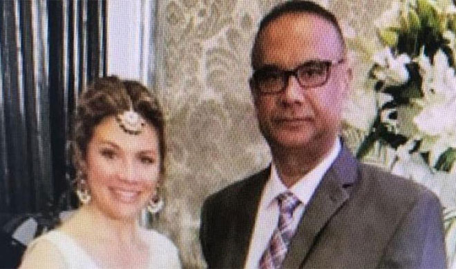 Sophie Trudeau posing with Khalistani terrorist Jaspal Atwal | ANI Photo Sophie Trudeau posing with Khalistani terrorist Jaspal Atwal | ANI Photo- India TV