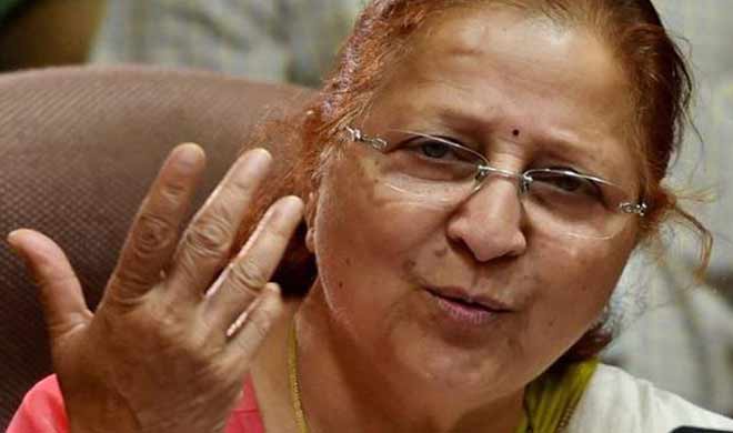 Sumitra Mahajan Sumitra Mahajan- Khabar IndiaTV